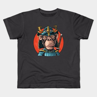 Monkey Samurai - 2 Kids T-Shirt